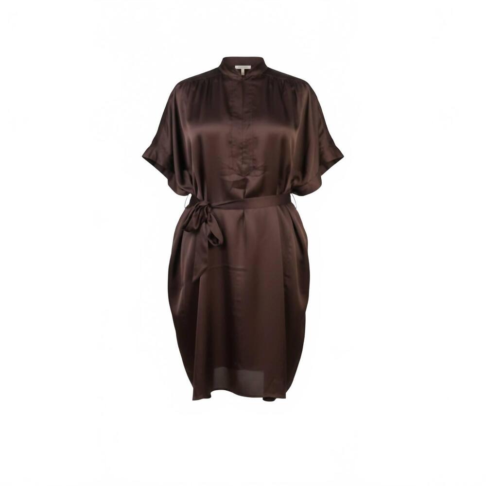 NEW SANTE GRACE women's the traveler caftan dress - plus in chocolate